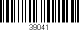 Código de barras (EAN, GTIN, SKU, ISBN): '39041'