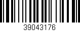 Código de barras (EAN, GTIN, SKU, ISBN): '39043176'