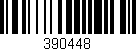 Código de barras (EAN, GTIN, SKU, ISBN): '390448'