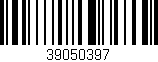 Código de barras (EAN, GTIN, SKU, ISBN): '39050397'