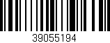 Código de barras (EAN, GTIN, SKU, ISBN): '39055194'