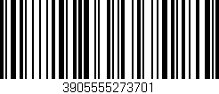 Código de barras (EAN, GTIN, SKU, ISBN): '3905555273701'