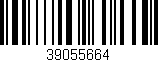 Código de barras (EAN, GTIN, SKU, ISBN): '39055664'
