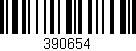 Código de barras (EAN, GTIN, SKU, ISBN): '390654'