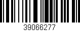 Código de barras (EAN, GTIN, SKU, ISBN): '39066277'