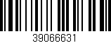Código de barras (EAN, GTIN, SKU, ISBN): '39066631'