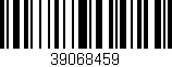 Código de barras (EAN, GTIN, SKU, ISBN): '39068459'