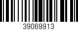 Código de barras (EAN, GTIN, SKU, ISBN): '39069913'