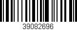 Código de barras (EAN, GTIN, SKU, ISBN): '39082696'