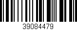 Código de barras (EAN, GTIN, SKU, ISBN): '39084479'