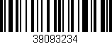 Código de barras (EAN, GTIN, SKU, ISBN): '39093234'
