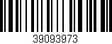 Código de barras (EAN, GTIN, SKU, ISBN): '39093973'