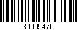 Código de barras (EAN, GTIN, SKU, ISBN): '39095476'