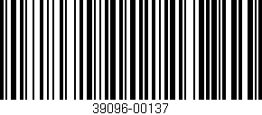 Código de barras (EAN, GTIN, SKU, ISBN): '39096-00137'