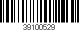 Código de barras (EAN, GTIN, SKU, ISBN): '39100529'