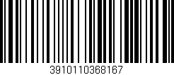 Código de barras (EAN, GTIN, SKU, ISBN): '3910110368167'