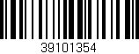Código de barras (EAN, GTIN, SKU, ISBN): '39101354'