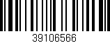 Código de barras (EAN, GTIN, SKU, ISBN): '39106566'