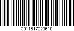 Código de barras (EAN, GTIN, SKU, ISBN): '3911517228610'