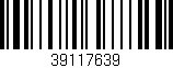 Código de barras (EAN, GTIN, SKU, ISBN): '39117639'