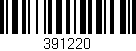 Código de barras (EAN, GTIN, SKU, ISBN): '391220'