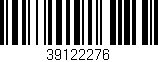 Código de barras (EAN, GTIN, SKU, ISBN): '39122276'