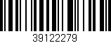 Código de barras (EAN, GTIN, SKU, ISBN): '39122279'