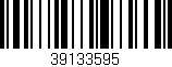 Código de barras (EAN, GTIN, SKU, ISBN): '39133595'