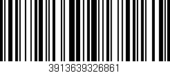 Código de barras (EAN, GTIN, SKU, ISBN): '3913639326861'