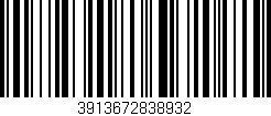 Código de barras (EAN, GTIN, SKU, ISBN): '3913672838932'
