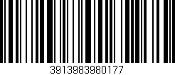 Código de barras (EAN, GTIN, SKU, ISBN): '3913983980177'