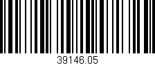 Código de barras (EAN, GTIN, SKU, ISBN): '39146.05'
