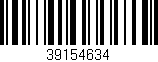 Código de barras (EAN, GTIN, SKU, ISBN): '39154634'