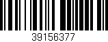 Código de barras (EAN, GTIN, SKU, ISBN): '39156377'
