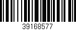 Código de barras (EAN, GTIN, SKU, ISBN): '39168577'