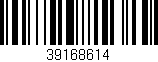 Código de barras (EAN, GTIN, SKU, ISBN): '39168614'