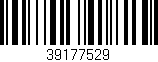 Código de barras (EAN, GTIN, SKU, ISBN): '39177529'