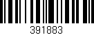 Código de barras (EAN, GTIN, SKU, ISBN): '391883'