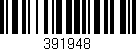 Código de barras (EAN, GTIN, SKU, ISBN): '391948'