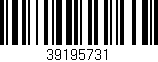 Código de barras (EAN, GTIN, SKU, ISBN): '39195731'