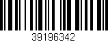 Código de barras (EAN, GTIN, SKU, ISBN): '39196342'