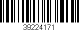 Código de barras (EAN, GTIN, SKU, ISBN): '39224171'