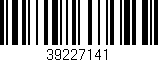 Código de barras (EAN, GTIN, SKU, ISBN): '39227141'