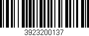 Código de barras (EAN, GTIN, SKU, ISBN): '3923200137'