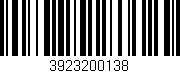 Código de barras (EAN, GTIN, SKU, ISBN): '3923200138'