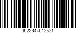 Código de barras (EAN, GTIN, SKU, ISBN): '3923844013531'