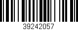 Código de barras (EAN, GTIN, SKU, ISBN): '39242057'
