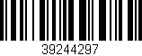 Código de barras (EAN, GTIN, SKU, ISBN): '39244297'
