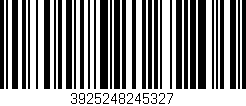 Código de barras (EAN, GTIN, SKU, ISBN): '3925248245327'