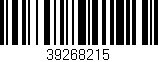 Código de barras (EAN, GTIN, SKU, ISBN): '39268215'